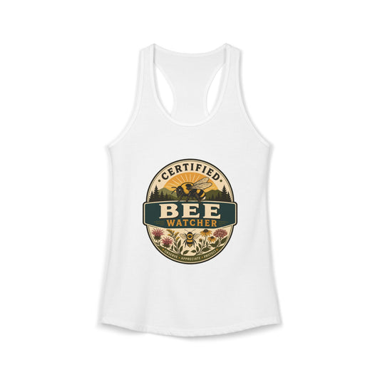 Certified Bee Watcher - Women's  Racerback Tank