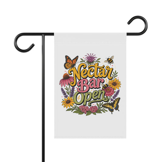 Nectar Bar Open - Garden & House Banner