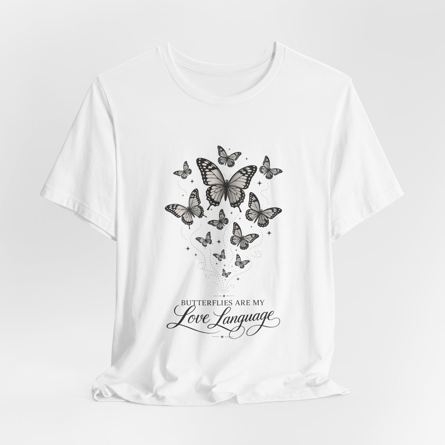 Butterfly "Butterflies Are My Love Language" Tee