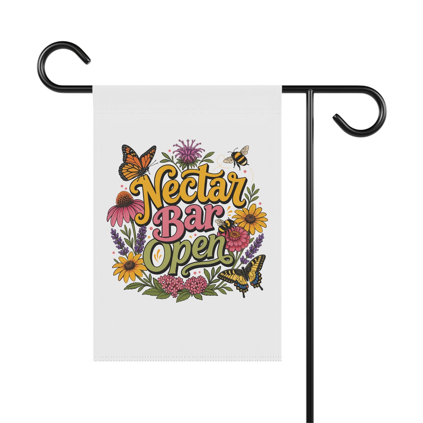 Nectar Bar Open - Garden & House Banner