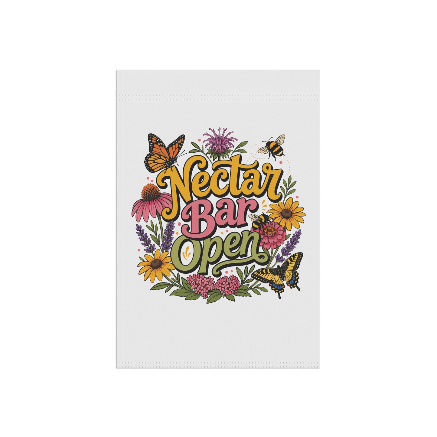 Nectar Bar Open - Garden & House Banner