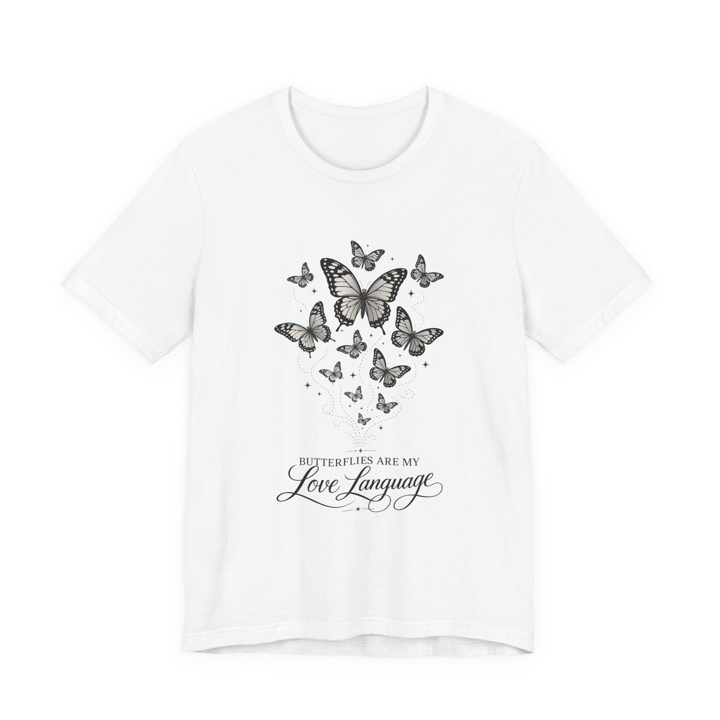 Butterfly "Butterflies Are My Love Language" Tee